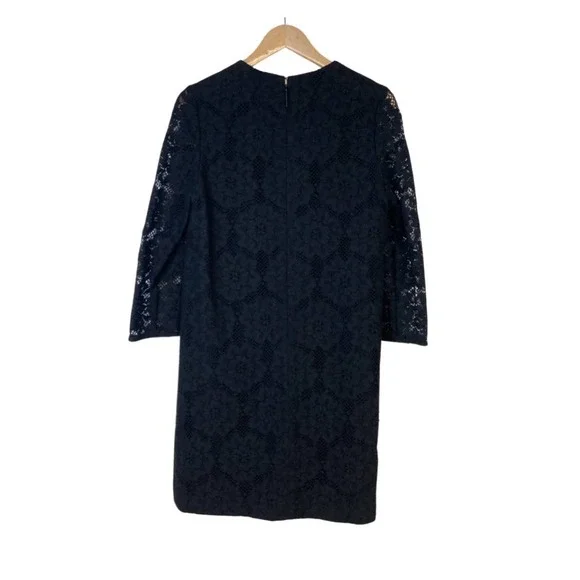Burberry London Black Lace Dress Size 8